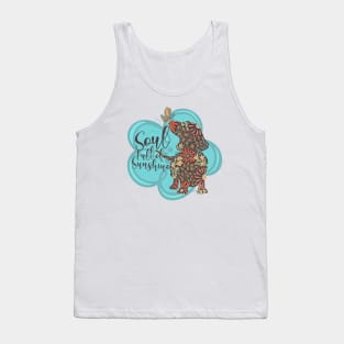 Soul Full Of Sunshine Garden Dachshund Tank Top